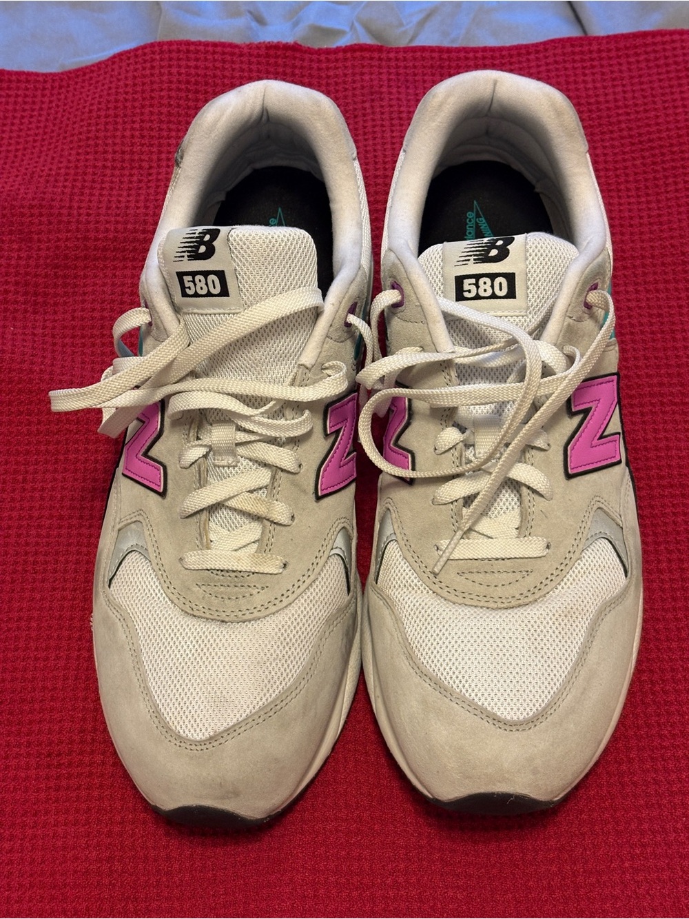 New Balance 580 ‘Raincloud Cosmic Rose’, Men’s Size 15